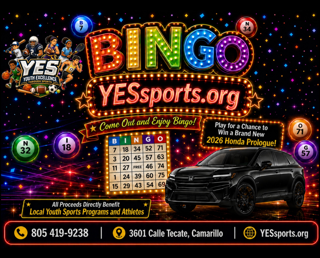 YESsports Bingo Hall — Come Out and Enjoy Bingo!